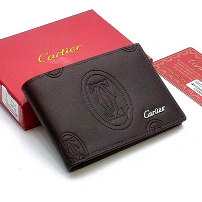 Cartier Brown Leather Wallet