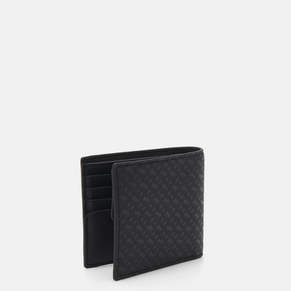 Boss Zair Black Leather Wallet