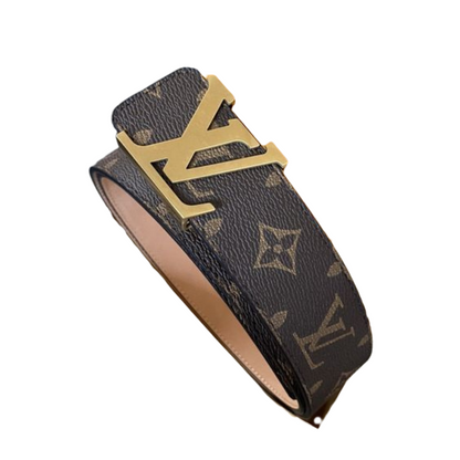 Louis Vuitton Brown Leather Belt