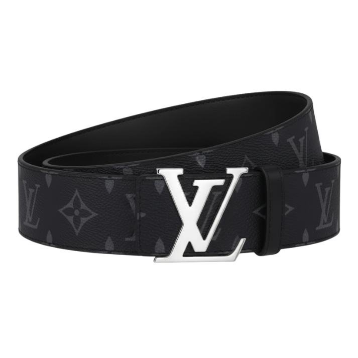 Louis Vuitton Black Leather Belt
