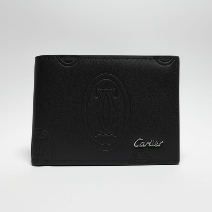 Cartier Black Leather Wallet