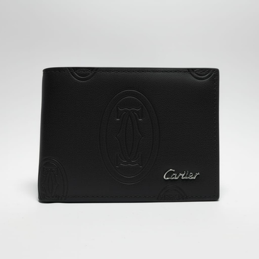 Cartier Black Leather Wallet