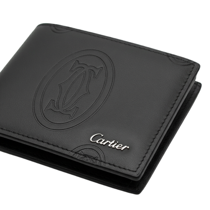 Cartier Black Leather Wallet