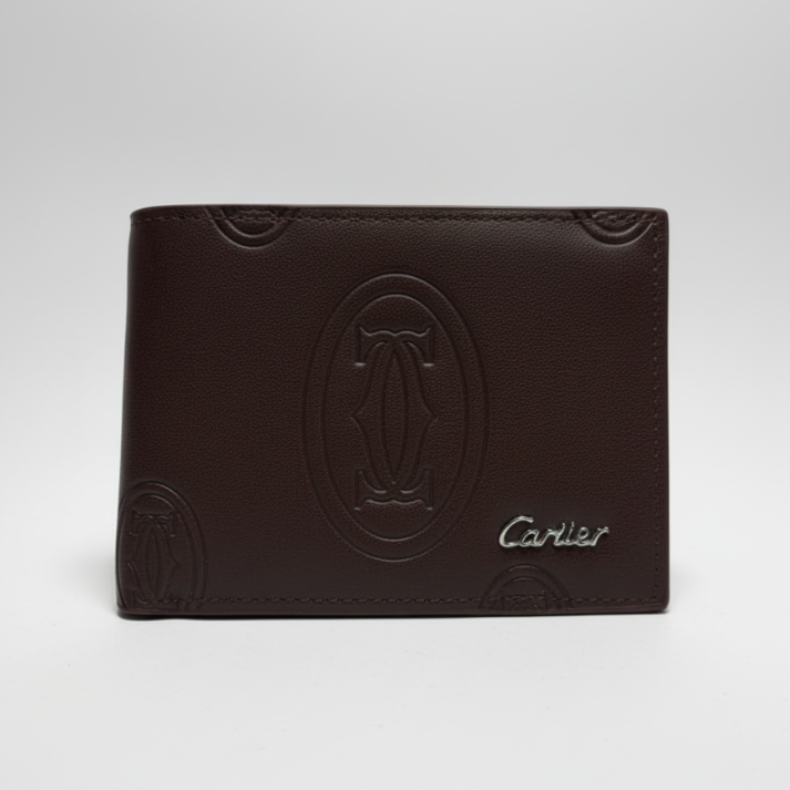 Cartier Brown Leather Wallet