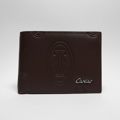 Cartier Brown Leather Wallet