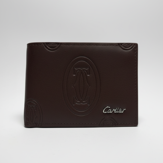 Cartier Brown Leather Wallet
